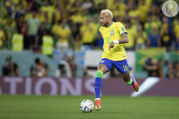 Neymar foi o autor do gol que colocou os brasileiros na frente na prorrogação