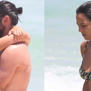 Yanna Lavigne exibiu corpo real em dia de praia com marido, Bruno Gissoni