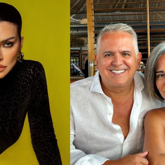 Cleo e família precisaram ir a um programa de TV desmentir rumor de romance de Orlando Morais com a jovem
