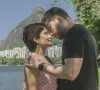 Caíque (Thiago Fragoso) e Leonor (Vanessa Giácomo) estavam namorando, mas agora a corretora rompeu a relação com o rapaz na novela 'Travessia'