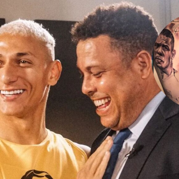 Ronaldo comenta o que achou da tatuagem de Richarlison
