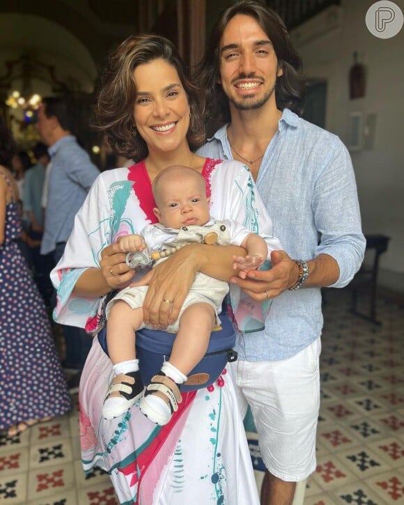 Filho da atriz Bianka Fernandes e de Léo Oliveira, Miguel nasceu em 28 de agosto de 2022