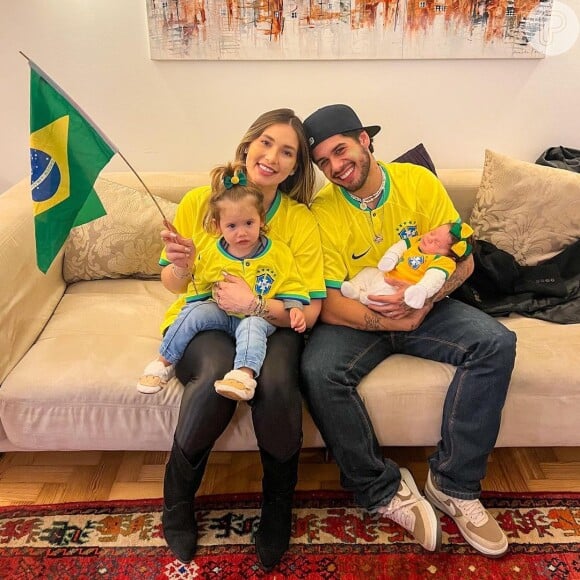 Segunda filha de Virgínia Fonseca e Zé Felipe, Maria Flor nasceu em 22 de outubro de 2022
