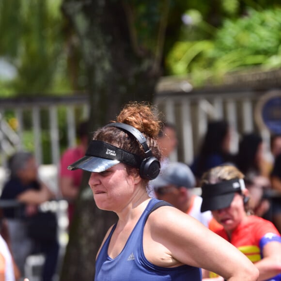 Isabel Teixeira foi uma das participantes da tradicional prova de corrida de São Paulo