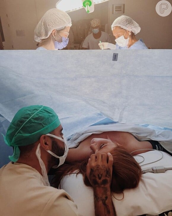 A filha de Pedro Scooby e Cintia Dicker passou por suas cirurgias ao nascer