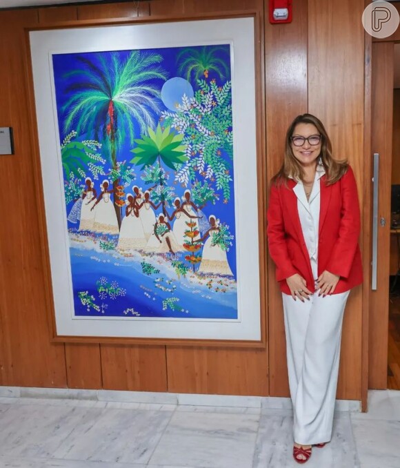 Janja avisou que vai escolher obras de arte com mais brasilidade para o Planalto