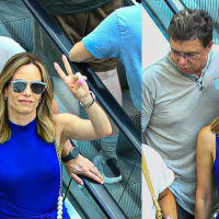 Idêntica! Filha de Boninho e Ana Furtado chama atenção pela semelhança com o pai durante passeio em shopping. Fotos!