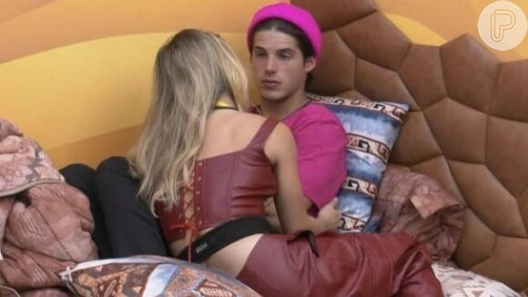 BBB 23: Bruna Griphao e Gabriel conversaram logo após a bronca de Tadeu Schmidt e resolveram se afastar