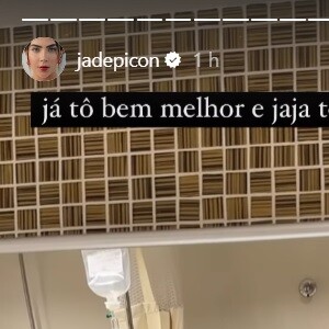 Jade Picon não revelou qual prolema de saúde teve