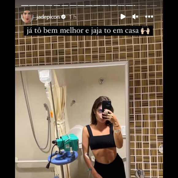 Jade Picon não revelou qual prolema de saúde teve