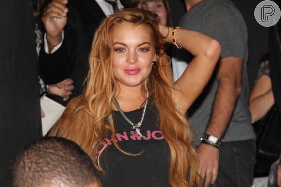 Lindsay Lohan para para foto