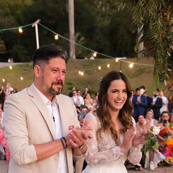 Mari Palma e Phelipe Siani se casaram no interior de São Paulo, em agosto de 2022