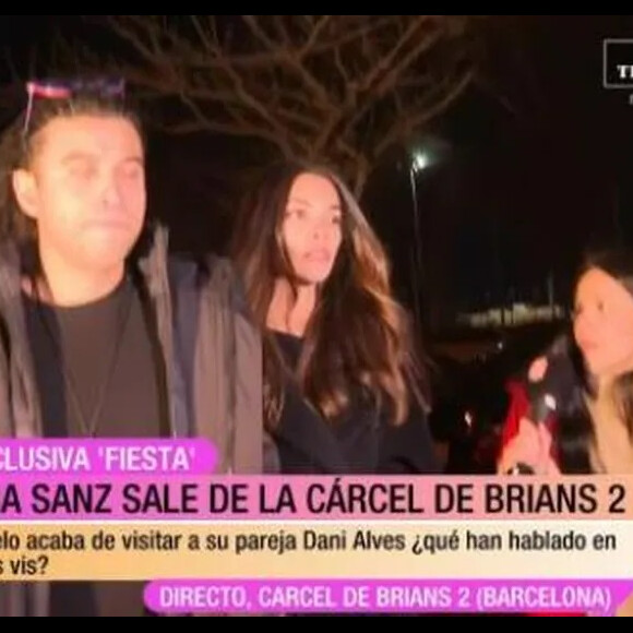 Daniel Alves recebeu a visita da mulher, Joana Sanz, em presídio pela primeira vez em 5 de janeiro de 2023