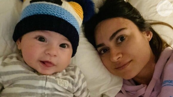 Relatos de Thaila Ayala inspiram outras mães nas redes sociais
