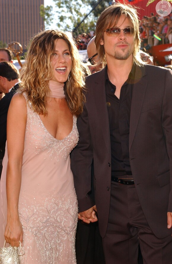 Jennifer Aniston e Brad Pit se casaram no dia 29 de julho de 2000 depois de dois anos de namoro
