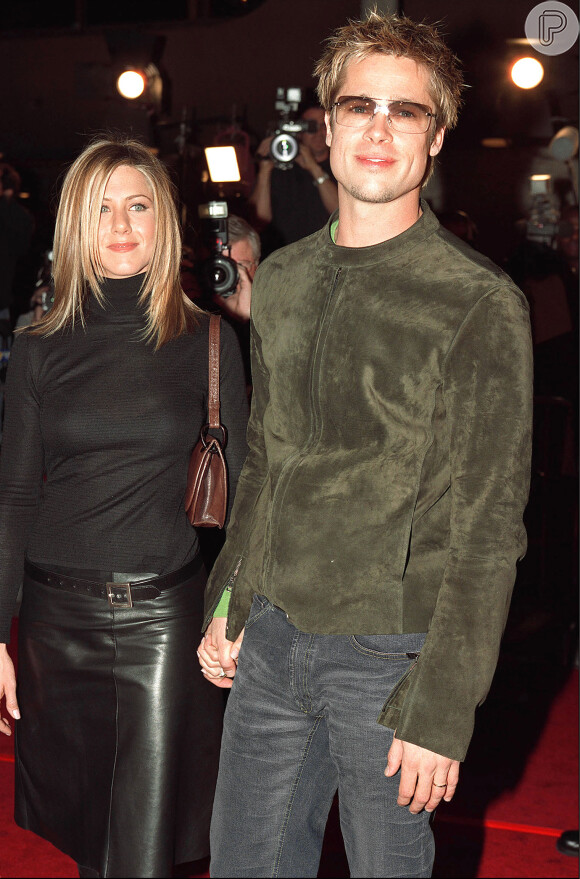 Jennifer Aniston e Brad Pitt anunciaram a separação no dia 5 de janeiro de 2005