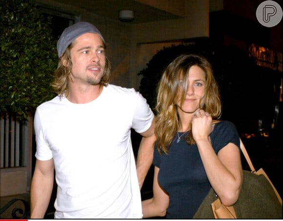 Jennifer Aniston e Brad Pitt ficaram casados por cinco anos