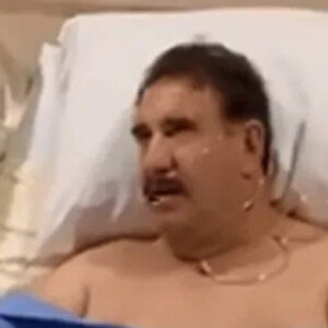 Ratinho gravou um vídeo direto do hospital