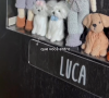 Quarto de Luca, filho de Claudia Raia, foi decorado com miniaturas de toda a família
