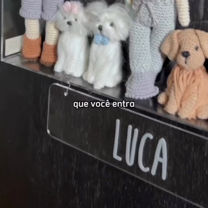 Quarto de Luca, filho de Claudia Raia, foi decorado com miniaturas de toda a família