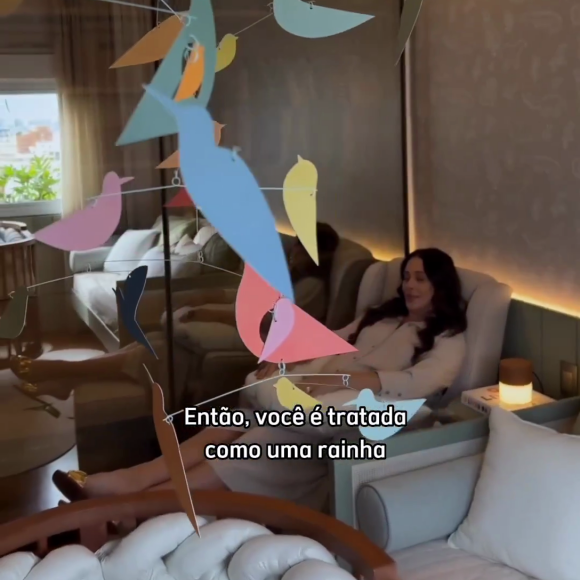 Claudia Raia: quarto de Luca encantou os seguidores da atriz