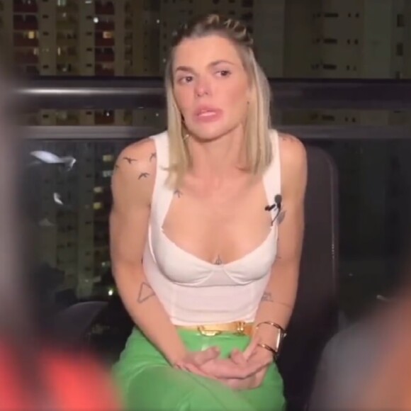 Lara Nesteruk gravou um vídeo com as garota de programa contratadas por Neto Dourado