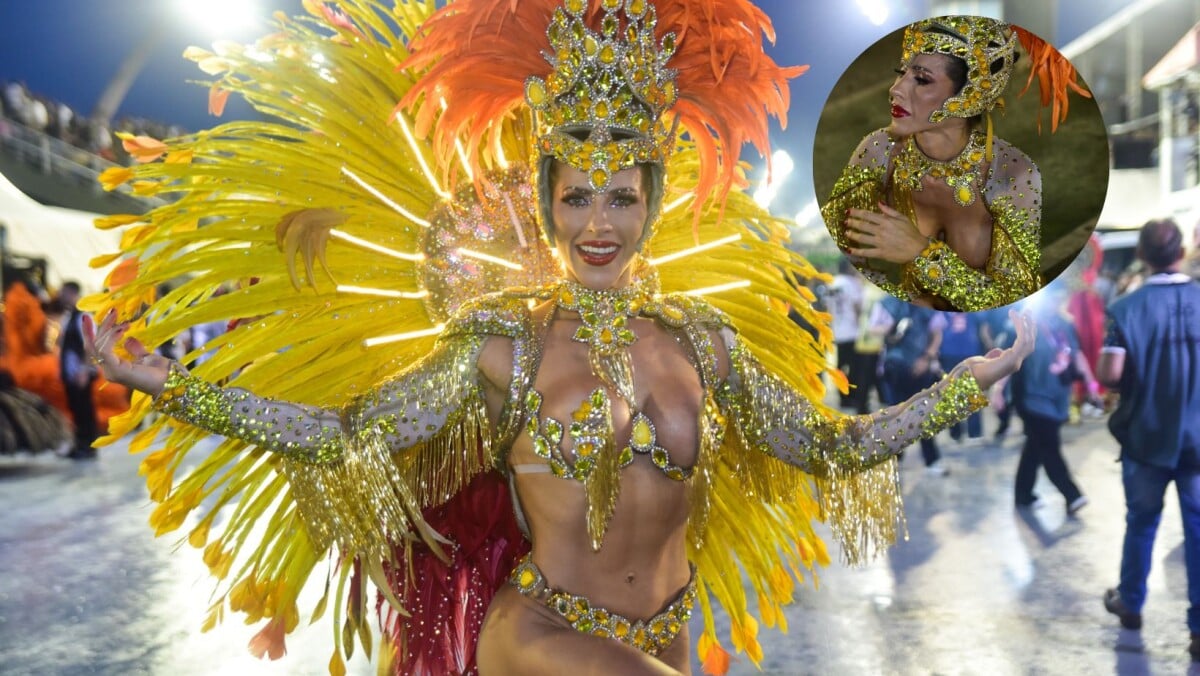 Carnaval 2023: Ana Paula Minerato chora, mas dribla problema íntimo e  brilha em desfile da Gaviões. Entenda! - Purepeople