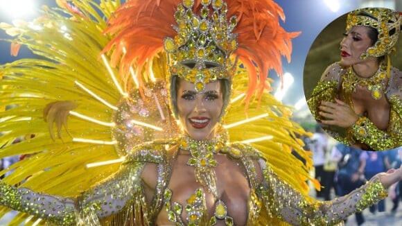 Carnaval 2023: Ana Paula Minerato chora, mas dribla problema íntimo e brilha em desfile da Gaviões. Entenda!
