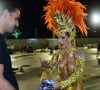 Ana Paula Minerato recebeu ajuda ao notar que estava menstruada na concentração do desfile do carnaval 2023 da Gaviões da Fiel