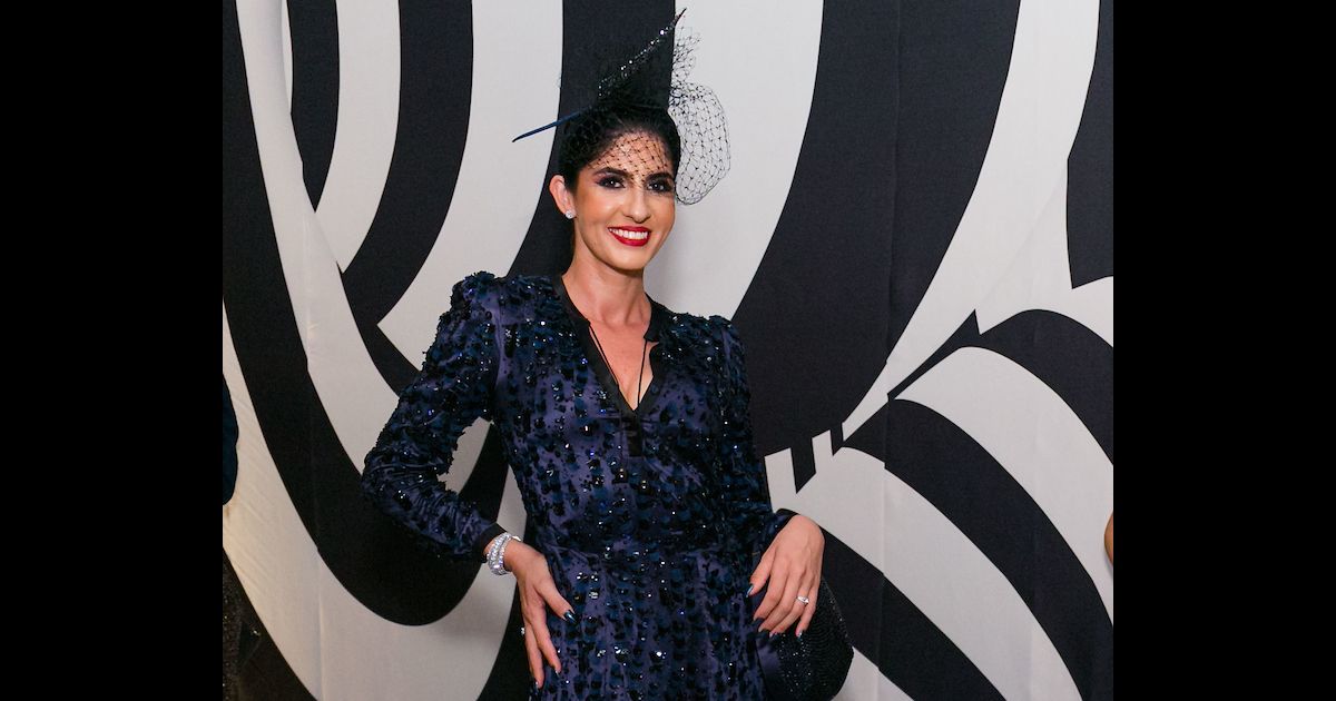 Renata Camargo esbanjou luxo com seu look no Baile do Copa em 18 de