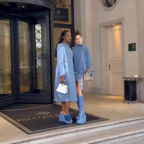 Iza e Sasha Meneghel são embaixadoras brasileiras da Fendi, marca de luxo italiana