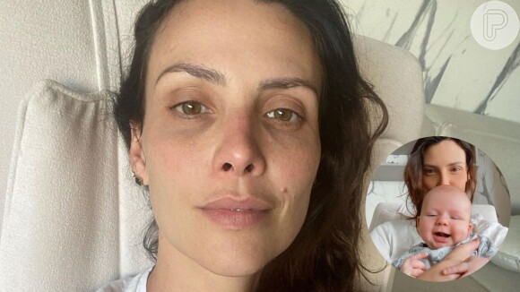 Camila Rodrigues recorreu às redes sociais para falar sobre maternidade real