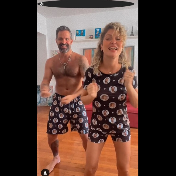 Bárbara Borges e Iran Malfitano reproduziram a trend de 'Lovezin'