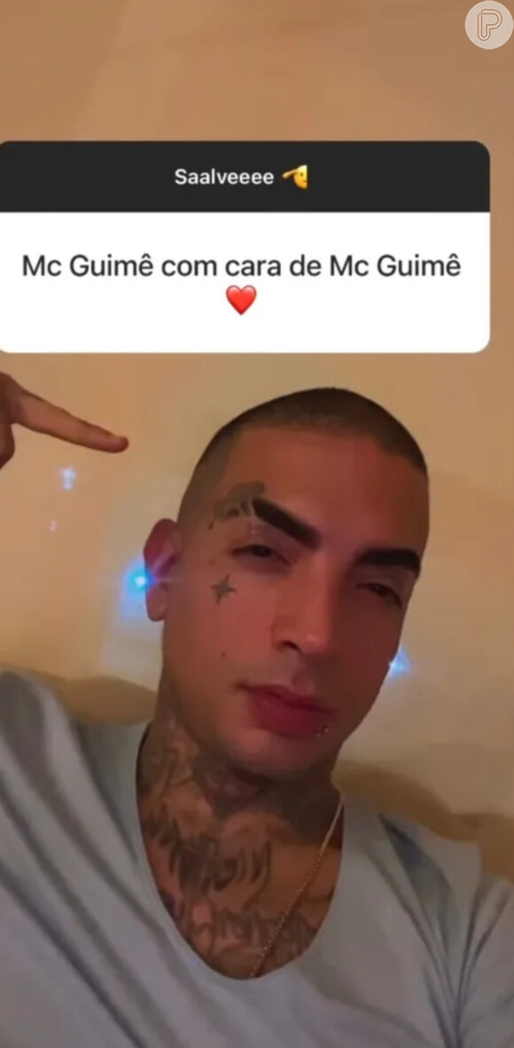 MC Guimê voltou para o Instagram após eliminação do 'BBB 23'