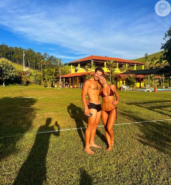 Nicolas Prattes e Luiza Caldi namoram desde o ano passado