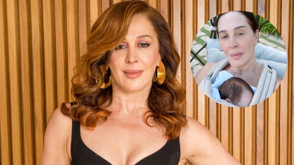 Sem maquiagem, Claudia Raia posta novas fotos com filho e sofre críticas por aparecer de rosto limpo: 'Não está se cuidando'