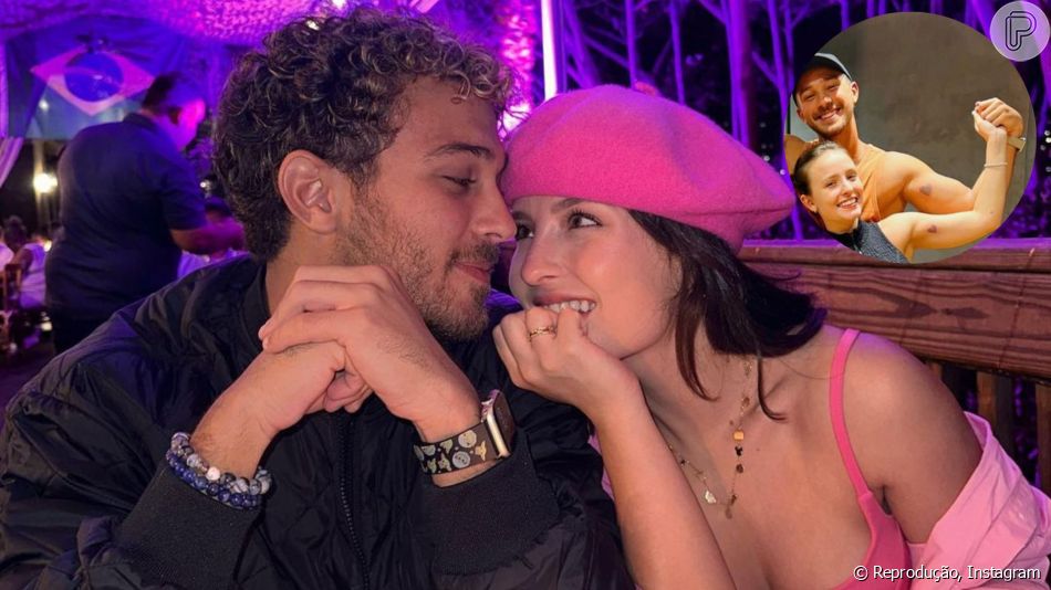 Larissa Manoela e André Luiz Frambach fizeram nova tatuagem de casal