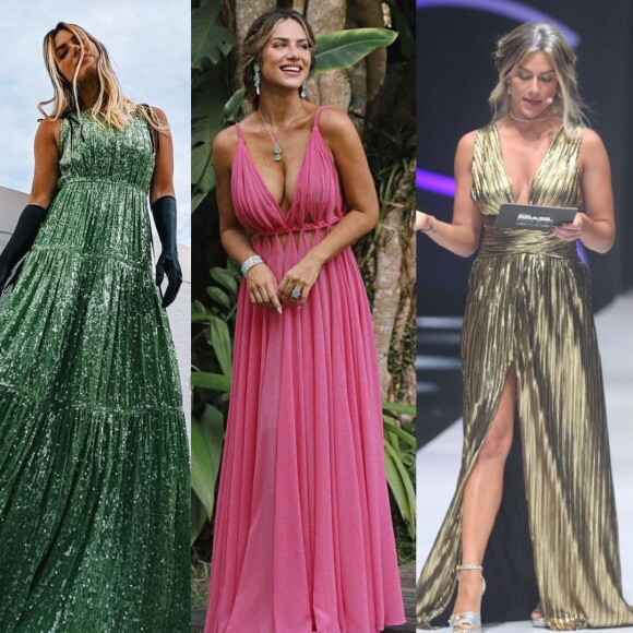 Vestido de madrinha, de formatura ou de festa? A coleção de longos icônicos de Giovanna Ewbank vai te encantar