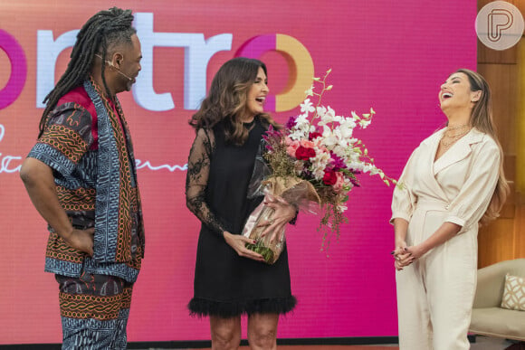 Patrícia Poeta já apresentava o 'Encontro' esporadicamente nas ausências de Fátima Bernardes