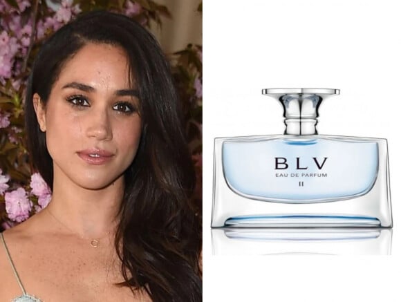 Meghan Markle usa dois perfumes diferentes: de noite, ela prefere o Bvlgari Blv II.