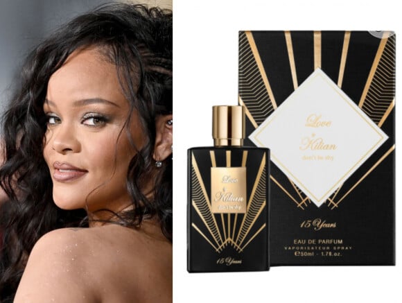 Rihanna tem dois perfumes favoritos: o primeiro é o Love, Don't Be Shy by Kilian