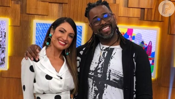 Internautas apontam clima pouco amigável entre Patrícia Poeta e Manoel Soares no 'Encontro'