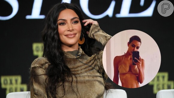 Kim Kardashian é acusada de abusar de Photoshop em foto