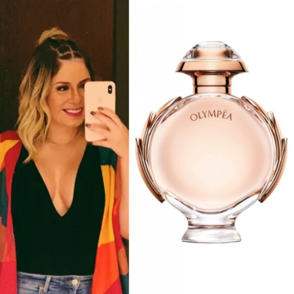 Outro perfume marcante de Marília Mendonça é o Olympêa, de Paco Rabanne