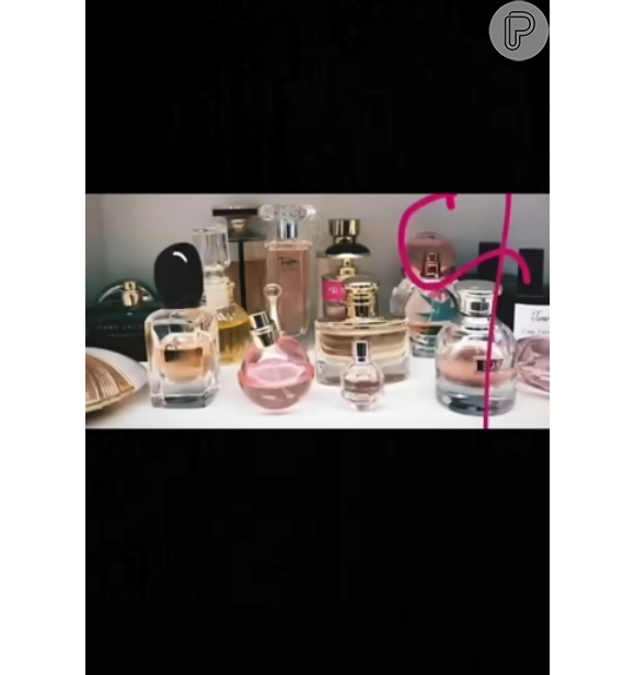 Marília Mendonça já postou parte de sua coleção de perfumes em suas redes sociais
