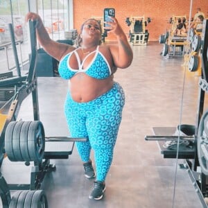 Jojo Todynho tem mostrado sua rotina na academia