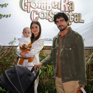 Casada com Renato Góes, Thaila Ayala também tem o filho, Francisco, de 1 ano