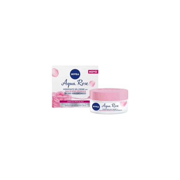 Creme Hidratante em Gel Aqua Rose, NIVEA