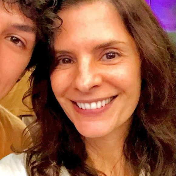 Helena Ranaldi é mãe de Pedro, fruto do casamento com Ricardo Waddington