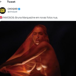 Bruna Marquezine nua: foto de 2021 foi resgatada pelo perfil Choquei